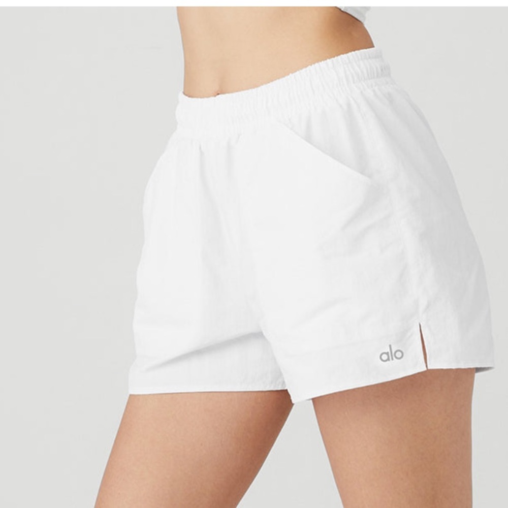 ALO Yoga White Shorts
